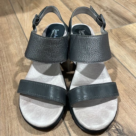 Jambu - “Sunstone” leather heeled sandal, 8 - Picture 4 of 10